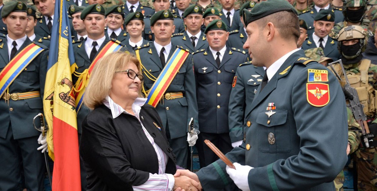 Participarea FGGB la ceremonia anivarsarii a XXVI-a de la crearea Batalionului cu destinatia speciala „Fulger”