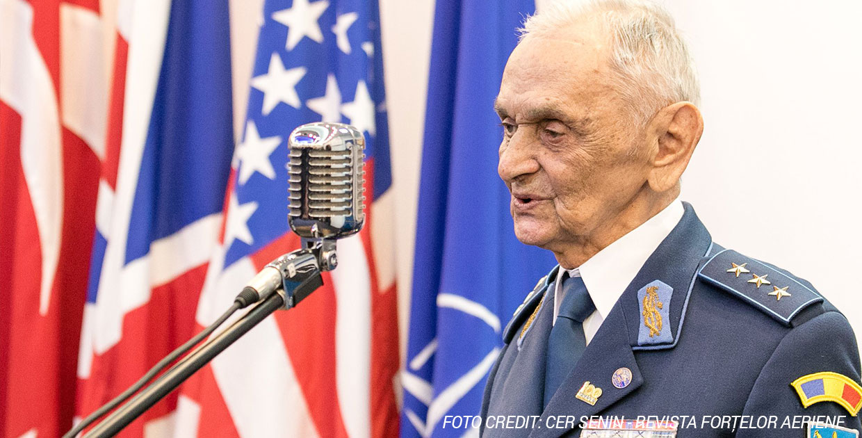 General-locotenent aviator (rtg) Ioan Dobran a implinit 100 de ani pe 5 februarie 2019